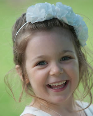 Photo flower girl
