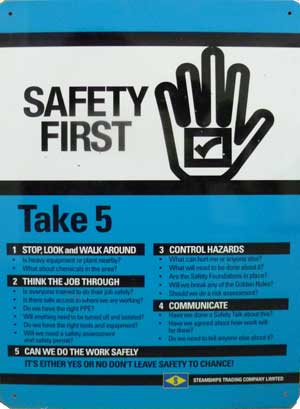 Saftey Signs